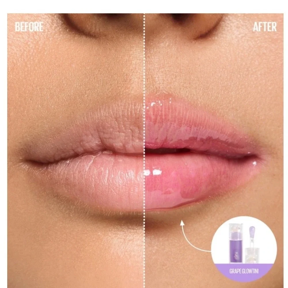 Kaja Juicy Glass‎ Grape Blowin' Instant Hydrating Plumping Lip Oil 04